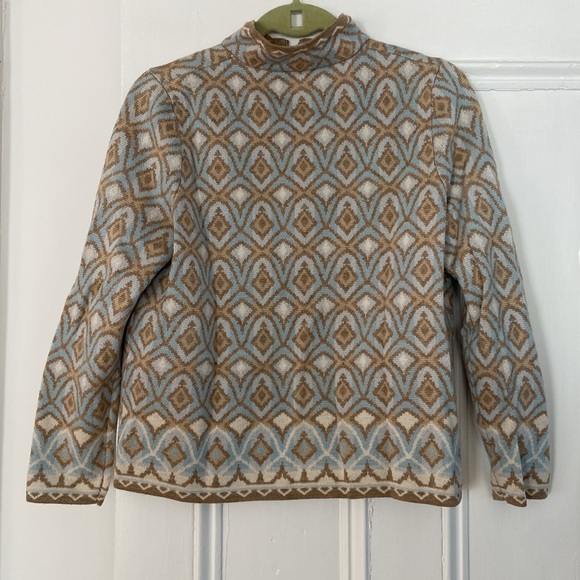 Merino Wool Pendleton Sweater - Picture 2 of 6